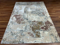 Graphite Aura Modern Carpet & Rug 6x9