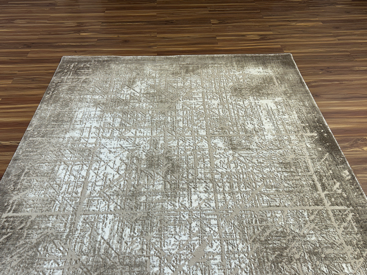 Plush Modern Carpet & Rug 6.6x9.9