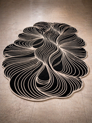 Verdant Irregular Hand Tufted Carpet