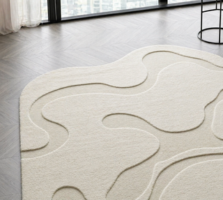 Gossamer Irregular Hand Tufted Carpet