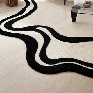 Vintage Irregular Hand Tufted Carpet