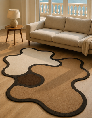 Quietyy Irregular Hand Tufted Carpet