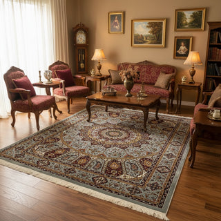 Sahar Persian Silk Carpet & Rug