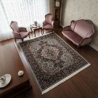Setareh Persian Silk Carpet & Rug