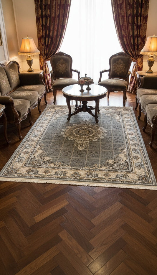 Simin Iranian Carpet & Rug 5x7