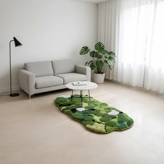 Plush Moss Hand Tufted Carpet & Rug
