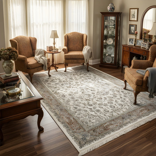 Faramarz Iranian Carpet & Rug 5x7