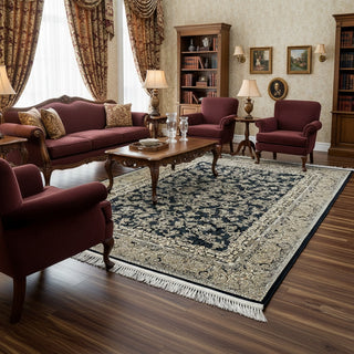 Jamshid Iranian Carpet & Rug 5x7