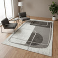 Linen Modern Carpet & Rug 5.3x7.5