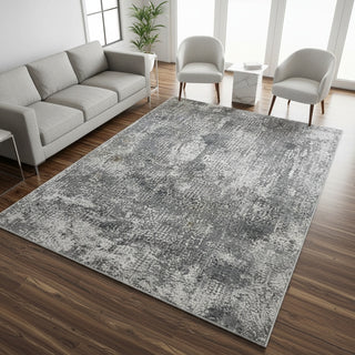 Calm Current Modern Carpet & Rug 4x6