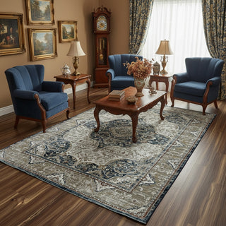 Quartz Modern Carpet & Rug 6.6x9.9
