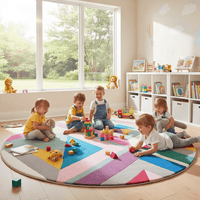 Velvenza Round Hand Tufted Carpet & Rug