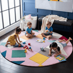 Cirquish Round Hand Tufted Carpet & Rug