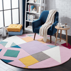 Cirquish Round Hand Tufted Carpet & Rug