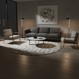 Velvetea Round Hand Tufted Carpet & Rug