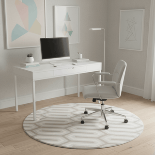 Velvetea Round Hand Tufted Carpet & Rug