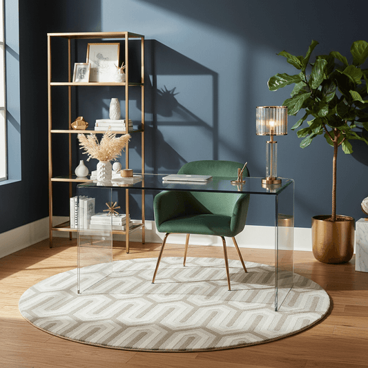 Velvetea Round Hand Tufted Carpet & Rug