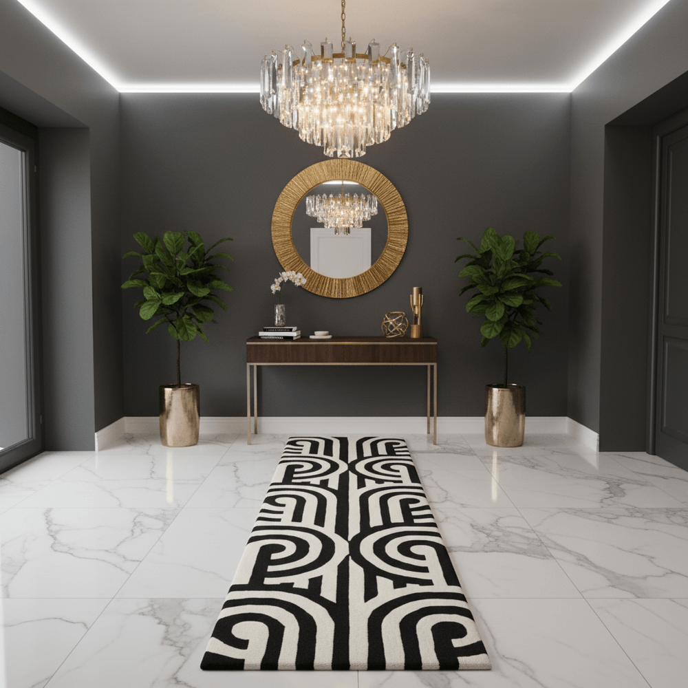 Pinni Hand Tufted Runner Carpet & Rug
