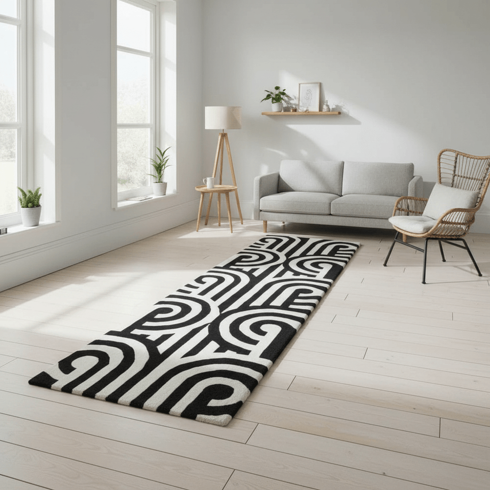 Pinni Hand Tufted Runner Carpet & Rug