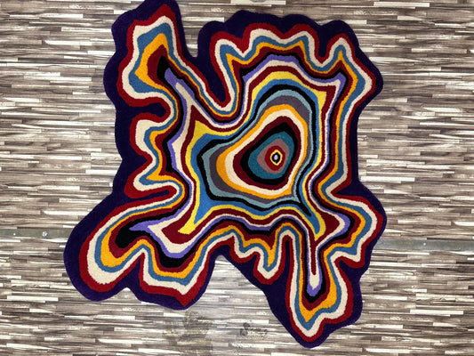 Pulse Irregular Hand Tufted Carpet