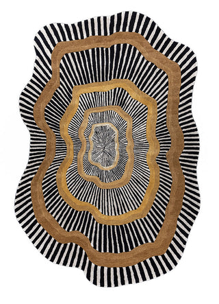Faro Irregular Hand Tufted Carpet & Rug