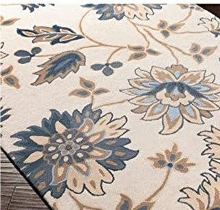 Bloomora Floral Hand Tufted Carpet & Rug