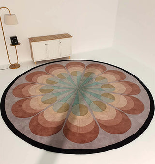 Cozyquo Round Hand Tufted Carpet & Rug