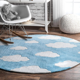 Velvizo Round Hand Tufted Carpet & Rug