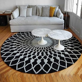 Velvizo Round Hand Tufted Carpet & Rug