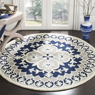 Orbitexis Round Hand Tufted Carpet & Rug