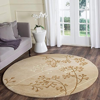 Cozyvela Round Hand Tufted Carpet & Rug