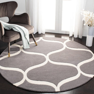 Haloza Round Hand Tufted Carpet & Rug