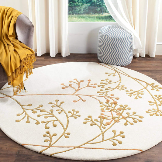 Luxora Round Hand Tufted Carpet & Rug