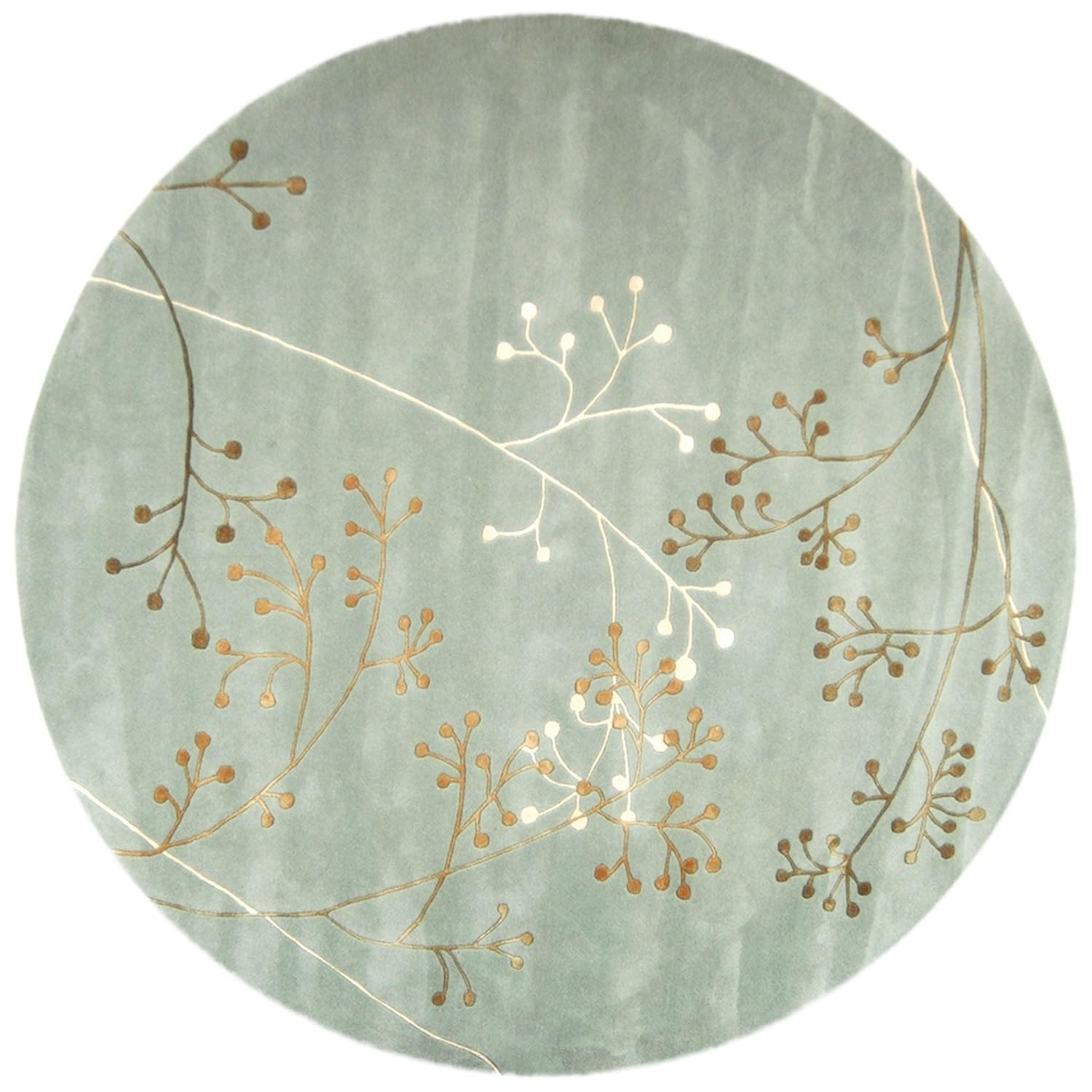 Circlique Round Hand Tufted Carpet & Rug