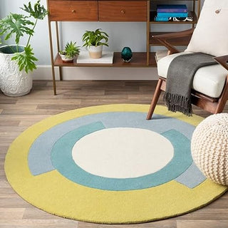 Snuggleva Round Hand Tufted Carpet & Rug