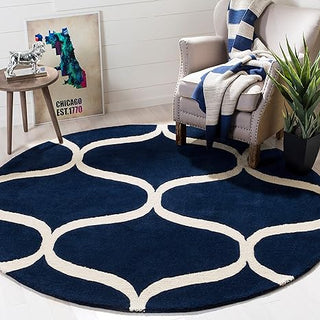 Cloudora Round Hand Tufted Carpet & Rug