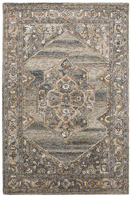 Charcoal Hand Tufted Carpet & Rug