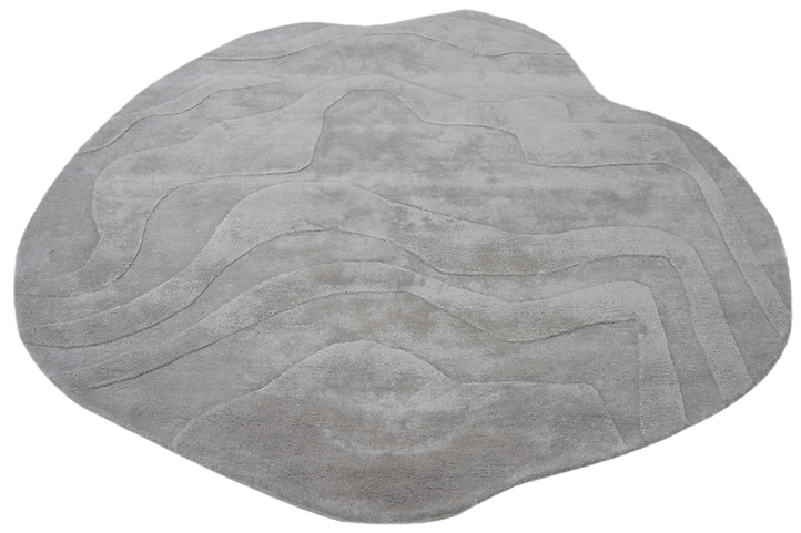 Curl Irregular Hand Tufted Carpet