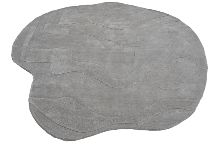 Curl Irregular Hand Tufted Carpet