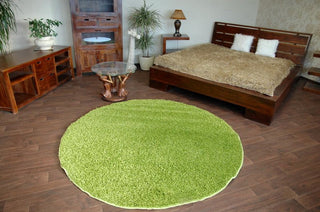 Anak Round Shaggy Carpet & Rug