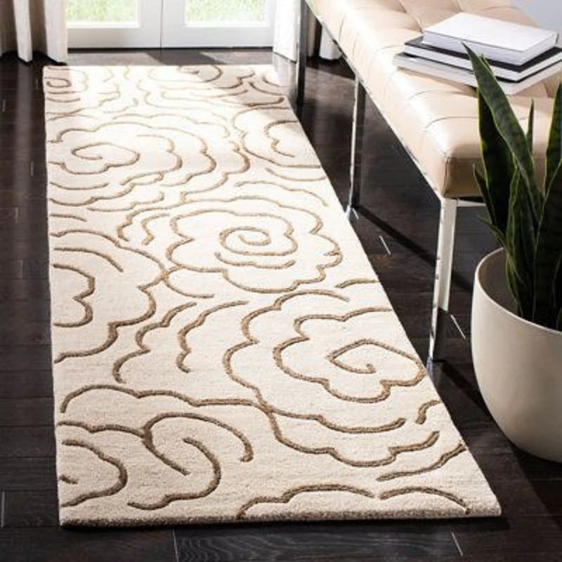 Sheemano Hand Tufted Runner Carpet & Rug