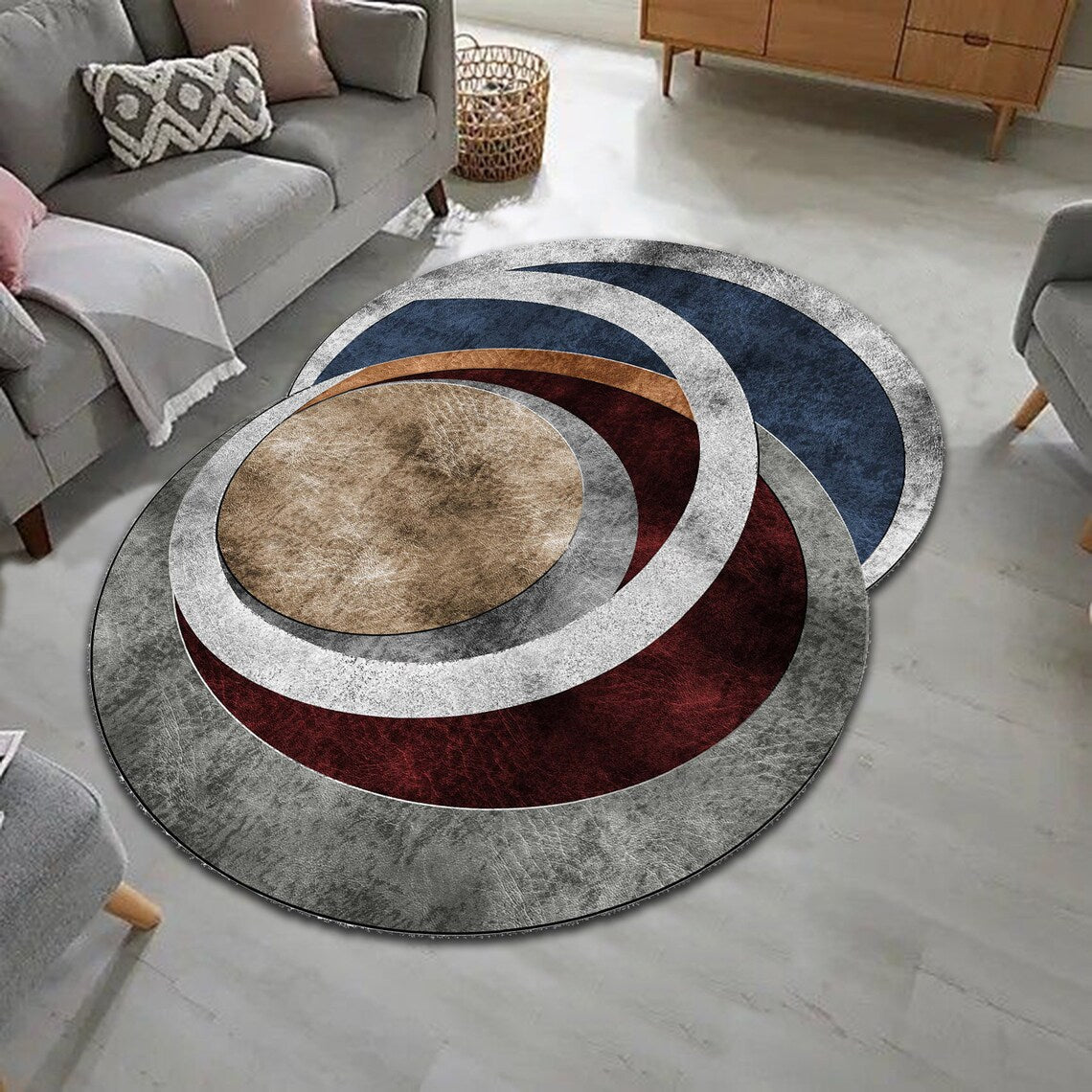 Edge Irregular Hand Tufted Carpet