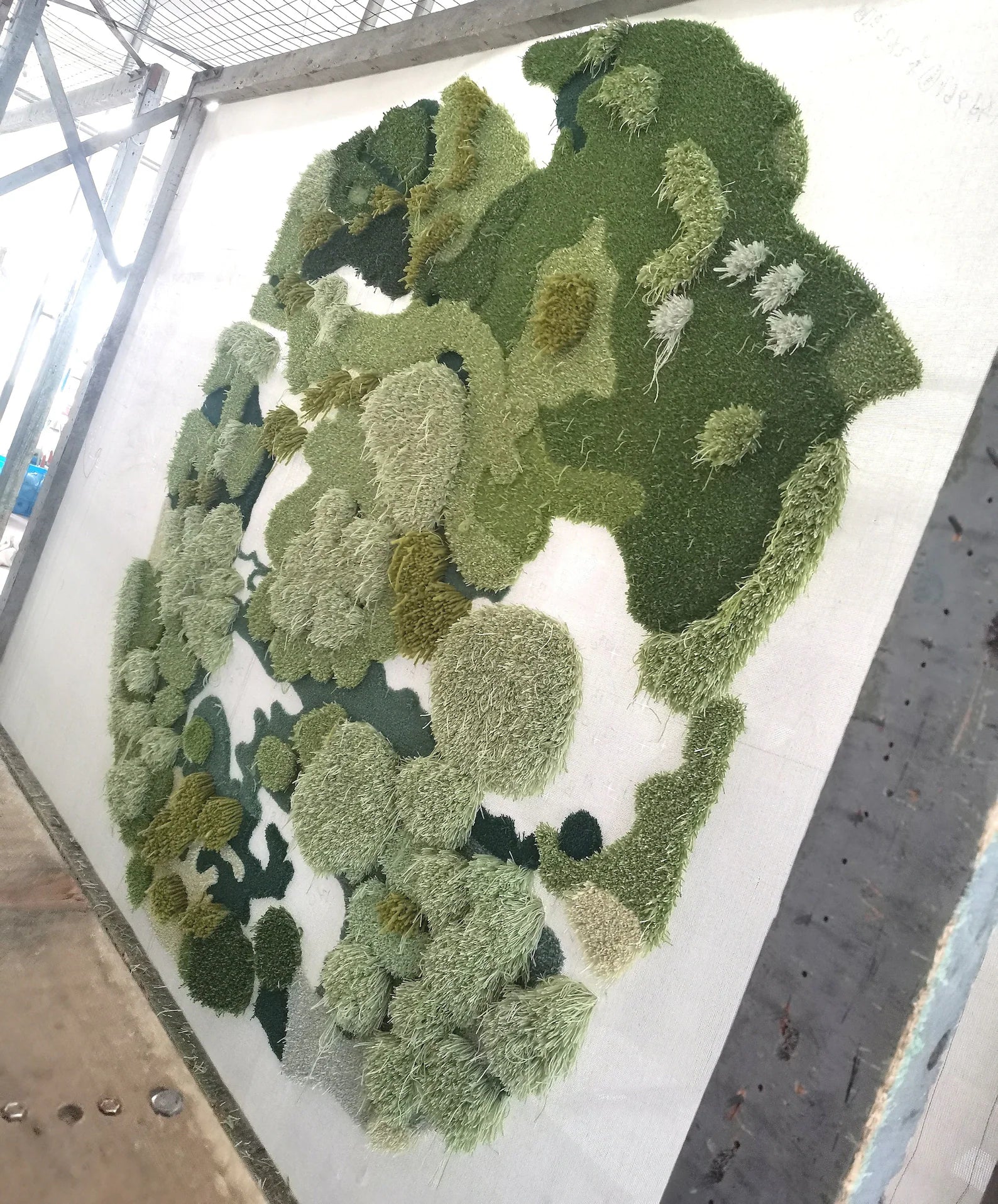 Bloom Moss Hand Tufted Carpet & Rug