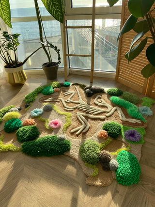 Signature Moss Hand Tufted Carpet & Rug