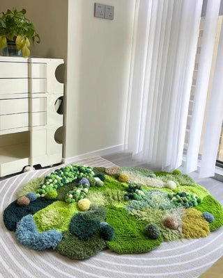 Cloud Moss Hand Tufted Carpet & Rug