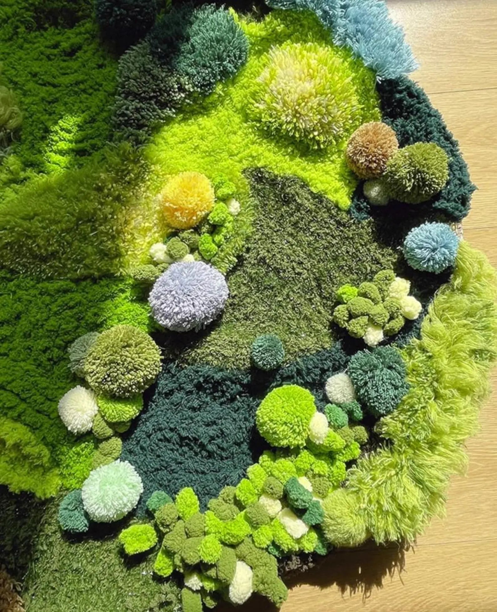 Lunar Moss Hand Tufted Carpet & Rug