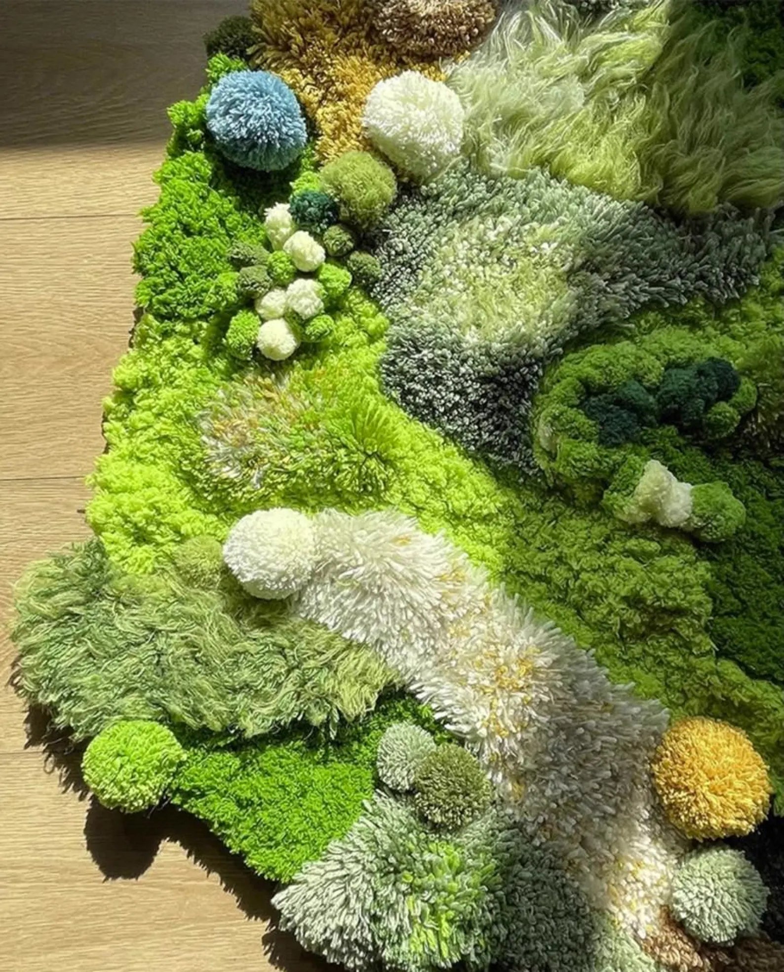 Lunar Moss Hand Tufted Carpet & Rug