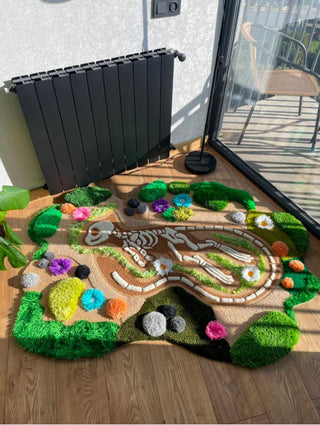 Royal Moss Hand Tufted Carpet & Rug