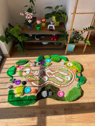 Royal Moss Hand Tufted Carpet & Rug