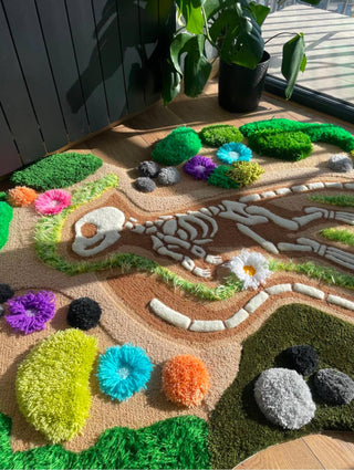 Royal Moss Hand Tufted Carpet & Rug